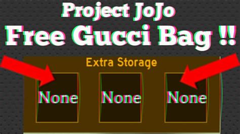 project jojo gucci bag